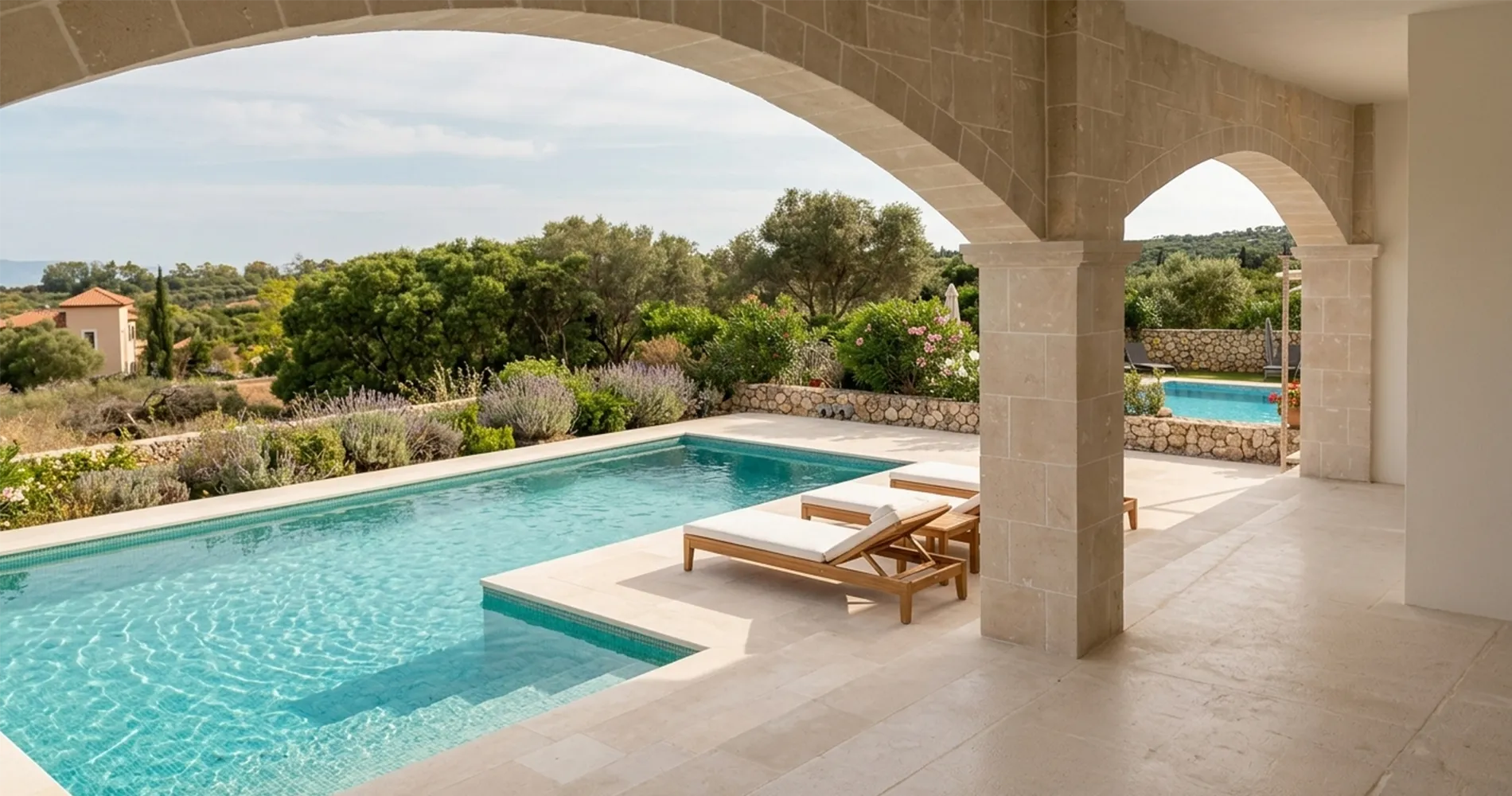 Private Villa with Swimming Pool - Karavados, Kefalonia - Sun Ionian Architects