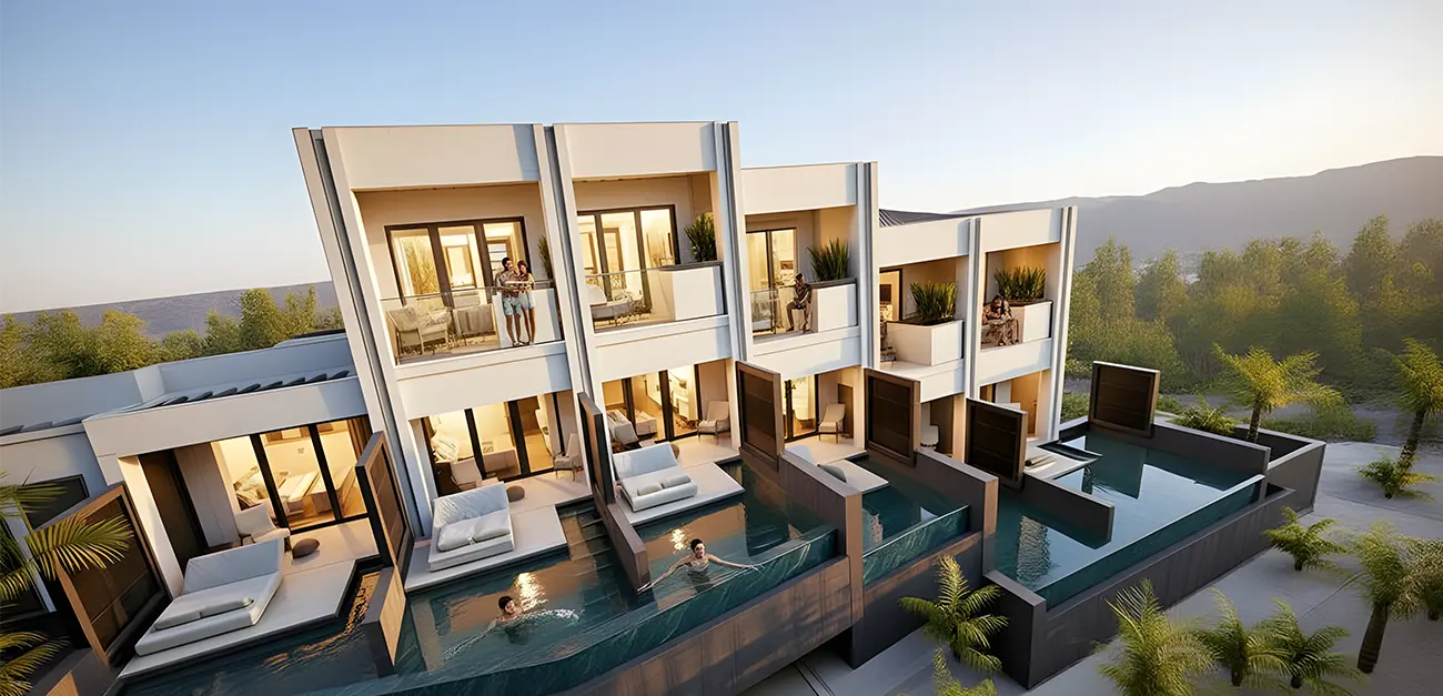 Luxury Suite Hotel with Private Pools - Sun Ionian Architects